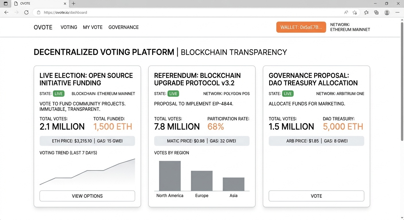 Decentralized Voting DApp